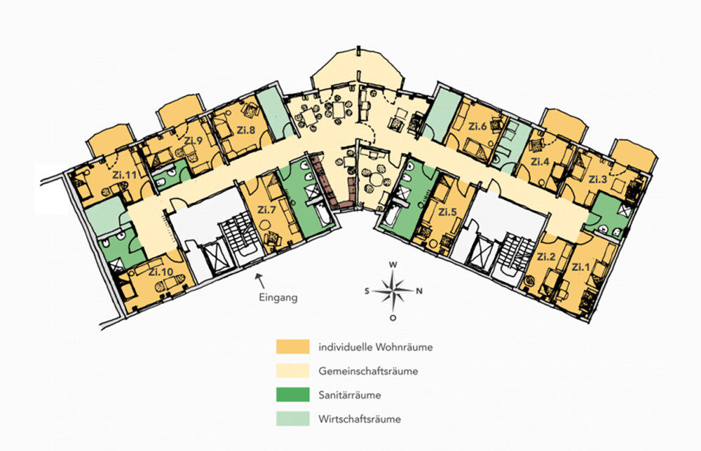Karte des Hauses Marzahn